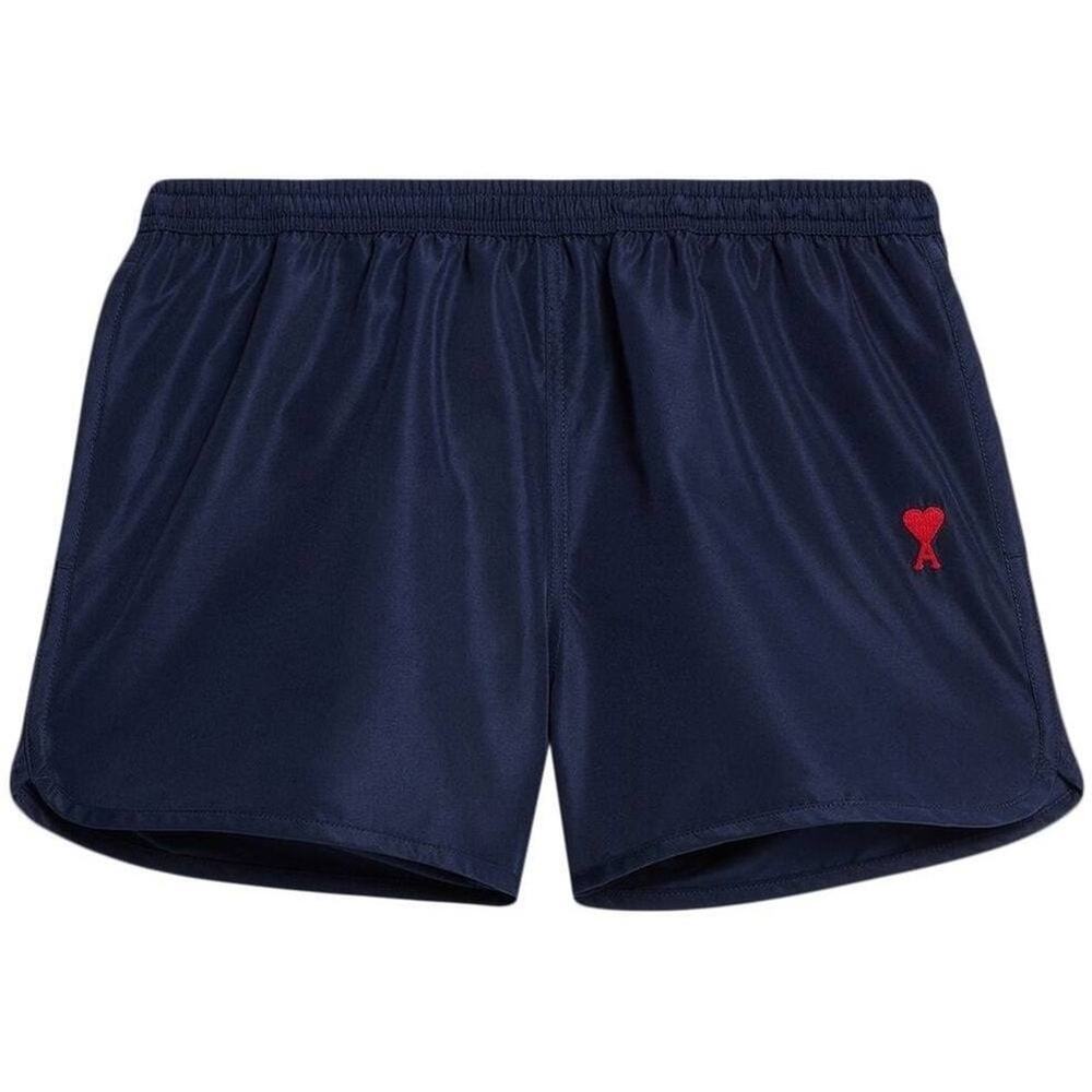 Ami Men’s De Coeur Logo Swim Shorts Trunks